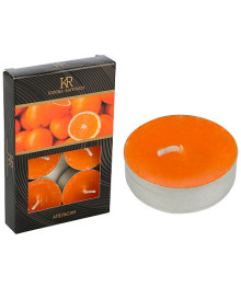 Свеча ароматическая чайная малая 6 шт. "Апельсин" (арт. 202857)