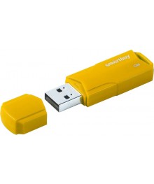 USB2.0 FlashDrives64 Gb Smart Buy  CLUE Yellow (SB64GBCLU-Y)