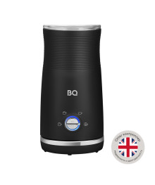 Вспениватель молока BQ MF1001 Черный (600мл, 4режима - густ пенка, лёгк пенка, подогрев, 500Вт)