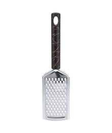 Терка Mallony MARBLE из нержавеющей стали с ручкой из полипропилена, размер: 24*5,8 см