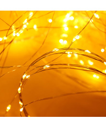 Эл.гирл. СНОУ БУМ занавес 3х3м нить росы, 300 LED, 10 нитей, шампань, 8 реж, пров.серебр., 220Вке. Доставка Барнаул, Кемерово, Томск, Новокузнецк, Горно-Алтайск, Междуреченск, Ленинск-Кузнецкий.