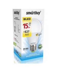 Эл. лампа светодиодная Smartbuy A60-15W/3000/E27нецк, Ленинск-Кузнецк, Барнаул, Горно-Алтайск, Бийск и др. Большой каталог светодиодных ламп оптом.