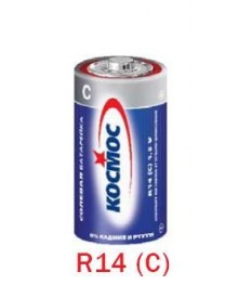 Бат R14            Космос б/б  (уп.24шт.)51001Батарейки оптом