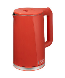 Чайник ENERGY E-208 (1,7 л) красный, двойной корпус