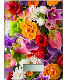 Весы кухонные MAXTRONIC MAX-1031-5 Яркие цветы (прямоуг, электронные, 5 кг/1г) 24/уп кухоные оптом с доставкой по Дальнему Востоку. Большой каталогкухоных весов оптом по низким ценам.