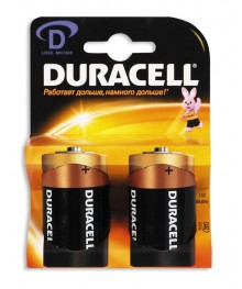 Бат LR20          Duracell ВL-2 (2/20уп)Батарейки оптом