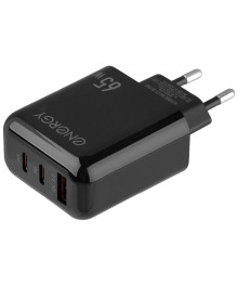 Блок пит USB сетевой Energy ET-38 PRO, 65 Вт, цвет черныйUSB Блоки питания, зарядки оптом с доставкой по России.