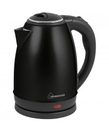 Чайник Homestar HS-1010 черный (1,8 л) стальнойсомольск-на-Амуре. Большой каталог металлических чайников Казбек, Василиса, Delta, Galaxy, Irit, М