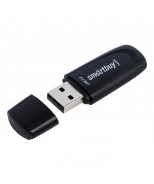 USB3.1 FlashDrives 64Gb SmartBuy Scout Black (SB064GB3SCK)овокузнецк, Горно-Алтайск. Большой каталог флэш карт оптом по низкой цене со склада в Новосибирске.