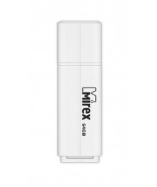 USB2.0 FlashDrives 64 Gb Mirex LINE WHITEовокузнецк, Горно-Алтайск. Большой каталог флэш карт оптом по низкой цене со склада в Новосибирске.