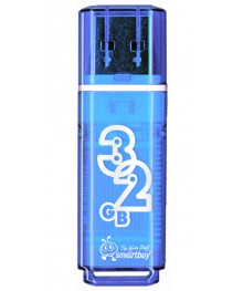 USB2.0 FlashDrives 32 Gb Smart Buy  Glossy series Blueовокузнецк, Горно-Алтайск. Большой каталог флэш карт оптом по низкой цене со склада в Новосибирске.