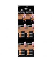 Бат LR6            Duracell BP-4 * 4 ( 16/96шт)Батарейки оптом