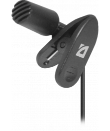 микрофон Defender MIC-109 черный, на прищепке,1,8 м