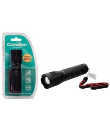 Фонарь Camelion LED 51535 (фонарь, черный, LD, ZOOM, 5 реж 3XLR03, алюм.,откр. блистер)ари Camelion оптом. Большой каталог фонарей Camelion оптом по низкой цене со склада в Новосибирске.