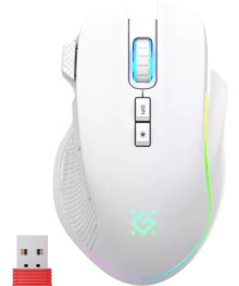 Мышь Defender беспр Immortal GM-421 игровая бел,8D,10000dpi,3в1,400mAh,RGB DEFENDEм с доставкой по гг Новосибирск, Кемерово, Новокузнецк, Ленинск-Кузнецк, Барнаул, Горно-Алтайск, Би