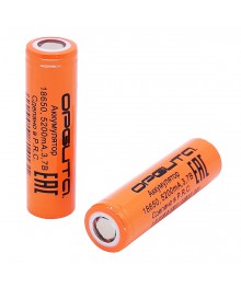 Акк литиевый Орбита 18650 - 2600mAh (5200), плоский пин, Li-ion, 3.7V, размер: D18xL65мм) 2шт/уп гг Новосибирск, Барнаул, Горно-Алтайск, Бийск, Томск, Кемерово, Новокузнецк, Ленинск-Кузнецк и др: