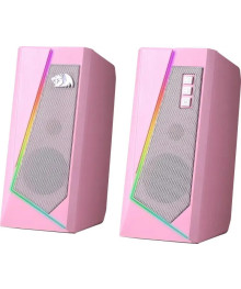 Колонки Redragon Anvil розовый 5BТ 2.0  , RGB, USB + 3,5 мм Defenderпо низкой цене. Колонки Defender оптом с доставкой по Дальнему Востоку. Качетсвенные колонки оптом.