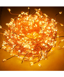 Эл.гирл. СНОУ БУМ нить росы, мишура 5м, 200LED, шампань, пост. свеч., мед.провол., мед.цвет, 220Вке. Доставка Барнаул, Кемерово, Томск, Новокузнецк, Горно-Алтайск, Междуреченск, Ленинск-Кузнецкий.