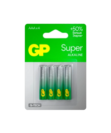 Бат LR3 GP Super G-Tech BP-4 (40шт/320)Батарейки оптом