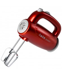 Миксер ENERGY EN-295R, 5 скоростей, 300 Вт, красный