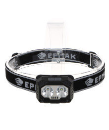 Фонарь ЕРМАК налобный, 2 LED + красный свет, 6 режимов, 3хААА, 64х43х37 ммари Camelion оптом. Большой каталог фонарей Camelion оптом по низкой цене со склада в Новосибирске.