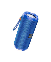 Колонка портативная с BLUETOOTH BOROFONE BR15 Синий (2*5Вт)