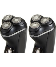 Бритва эл. MAXTRONIC MAX-SH3597 (роторная, 3 нож, аккум, база, триммер)авкой по Дальнему Востоку. Электробритвы и эпиляторы оптом по низкой цене со склада в Новосибирске.