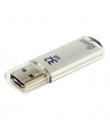 USB2.0 FlashDrives32 Gb Smart Buy V-Cut SILVER (SB32GBVC-S)овокузнецк, Горно-Алтайск. Большой каталог флэш карт оптом по низкой цене со склада в Новосибирске.