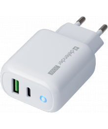 сет/адаптер UPA-102 USB C/PD20W+A/Q3.0 индикатор DEFENDERUSB Блоки питания, зарядки оптом с доставкой по России.