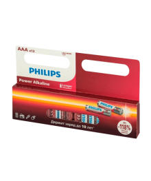Бат LR3 Philips Alkaline BL-12 (12/240)Батарейки оптом
