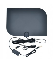Антенна ком. ОРБИТА OT-ANT04 (TD-018) (активная, пит от USB, 25дБ, каб 3м)Антенны для телевизора оптом. Новосибирск
