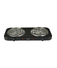 Электроплитка Blackton Bt HP206B Чёрный ( 2 конф., тэновая, плавная регулировка, 1+1кВт) 6шт/упплитки оптом с доставкой в Новосибирске. Большой каталог лектропечек, духовок оптом по низкой цене.
