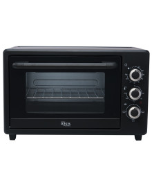 Духовка электрическая Oasis M-28B1 чёрный (28л, 1400Вт, решетка, противень, Турция)плитки оптом с доставкой в Новосибирске. Большой каталог лектропечек, духовок оптом по низкой цене.