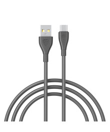 Кабель USB - TYPE C  BY Balance, 18Вт, 1 м, 3A, PVC, чёрныйВостоку. Адаптер Rolsen оптом по низкой цене. Качественные адаптеры оптом со склада в Новосибирске.