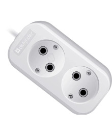 Удлинитель сетевой Defender B220 10А 2гнезда 3м без заземления
