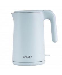 Чайник Galaxy LINE GL 0327 небесный (1,8 кВт, 1,5л, двойн стенка, скр нагр элемент (12/уп)ибирске. Чайник двухслойный оптом - Василиса, Delta, Казбек, Galaxy, Supra, Irit, Магнит. Доставка