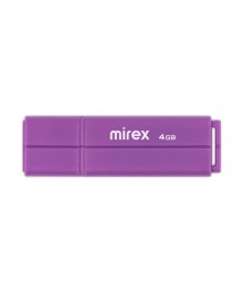 USB2.0 FlashDrives 4Gb Mirex LINE VIOLETовокузнецк, Горно-Алтайск. Большой каталог флэш карт оптом по низкой цене со склада в Новосибирске.