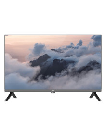 LCD телевизор BQ 24FS34B Grey 24",Smart TV Andr 14, HD, тонк рамки, DVB-C/T/T2, 3HDMI, 6Вт (РФ)