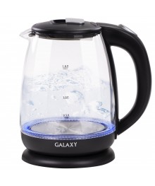 Чайник Galaxy LINE GL 0554 стеклян (2 кВт, 1,8л, светодиодн подсветка) 12/упирске. Отгрузка в Саха-якутия, Якутск, Кызыл, Улан-Уде, Иркутск, Владивосток, Комсомольск-на-Амуре.