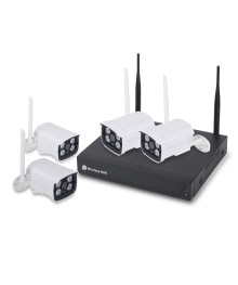 IP Wi-Fi комплект видеонаблюдения Орбита OT-VNK04 (4 камеры, 1080P)омплекты видеонаблюдения оптом, отправка в Красноярск, Иркутск, Якутск, Кызыл, Улан-Уде, Хабаровск.