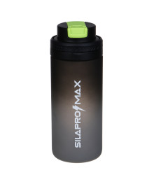 Бутылка для воды SILAPRO Max, 20х7.5см, 620мл, черный, PC, PPты оптом со склада в Новосибирске. Большой каталог батутов оптом по низкой цене, высокого качества.