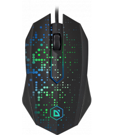 Мышь Defender провод Event MB-754  7 цветов,3кн, 1000dpi чернм с доставкой по гг Новосибирск, Кемерово, Новокузнецк, Ленинск-Кузнецк, Барнаул, Горно-Алтайск, Би