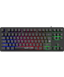 Клавиатура DEFENDER Dark Lord GK-580 RU, игровая проводн,радуж черн 87кн радужн 1,5мом с доставкой по Дальнему Востоку. Качетсвенные клавиатуры оптом - большой каталог, выгодная цена.