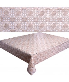 Клеенка Grace Лейс DM-10033В глянцевая ажурная, цветная печать 260-270 г/м2 1,32х22м (+-3см)Клеёнка оптом