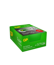 Бат LR3 GP Super G-Tech 4 шт в пленке (96/384)Батарейки оптом