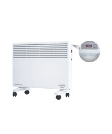 Конвектор электрический Oasis EK-15 (1,5кВт, электронн управление., напольн-настен, колесики, 20м2)лянные обогреватели, тепловентиляторы оптом в Новосибирске, доставка в регионы. Сушилки для обуви.