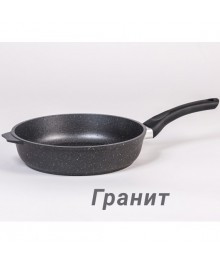Мечта Сковорода литая  18см АП Гранит не с/руч арт 18701 (10)Соковородки  Мечта оптом, казаны
