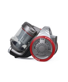 Пылесос BQ-VC1606C ULTRA POWER Серый-красный (2200/450Вт, мульти-циклон, 3л)Пылесосы оптом, Supra, Magnit. Пылесосы оптом в Новосибирске с доставкой.