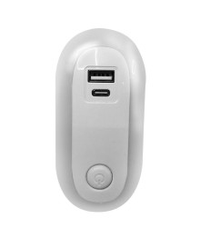 Ночник Camelion NL-267 "USB+TypeC" (LED ночник с USB, 220V)ников оптом со склада в Новосибриске. Ночники оптом по низкой цене с доставкой по Дальнему Востоку.