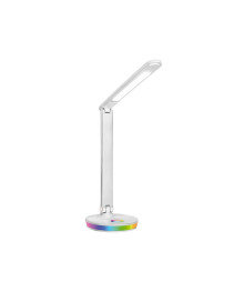 Светильник настол.Ultraflash UF-822 C01 белый (Led, 7Вт, димм., 3 цвет.темп., RGB ночник)том со склада в Новосибирске. Большой каталог настольных светильниковCamelion оптом по низкой цене.